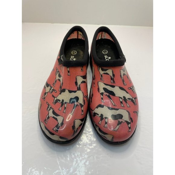 Sloggers Rain Clog Shoes Cow 7 - Picture 2 of 5